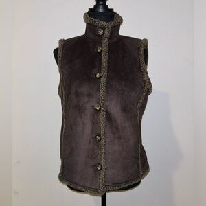LL Bean Brown Vest - Size XS